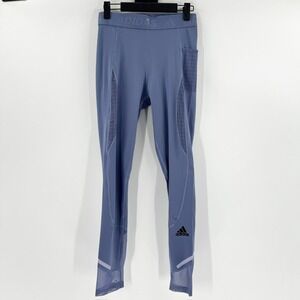 Adidas Primeblue Aeroready Training Tights Leggings Blue Recycled Polyester S